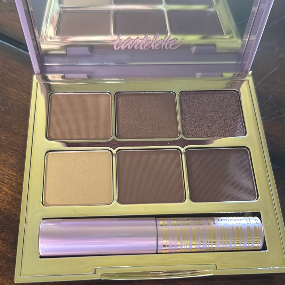 Tartelette Vanity Eyeshadow Palette - Neutral Earthy Tones and Shimmer Finishes - Picture 3 of 5
